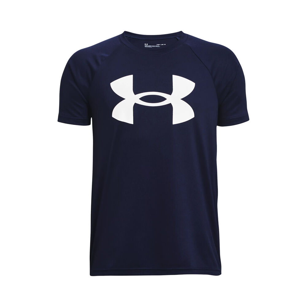 Under Armour Tech Big Logo T-Shirt Jungen in dunkelblau, Größe: XL
