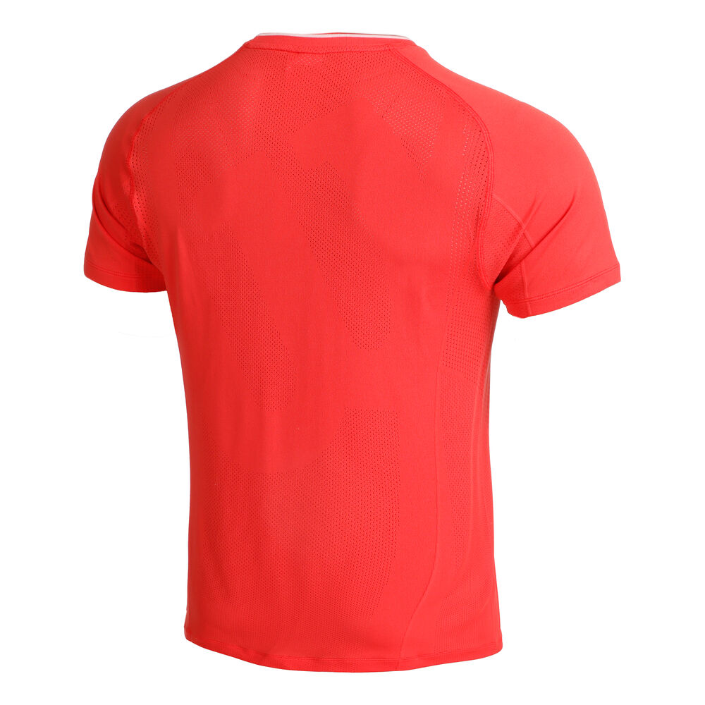 Wilson Players Seamless Crew 2.0 T-Shirt Herren in rot, Größe: XL