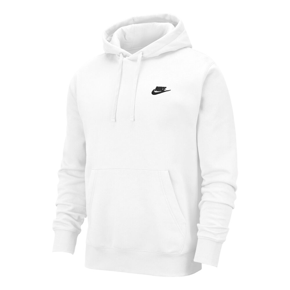 Nike Sportswear Club Hoody Herren in weiß, Größe: L
