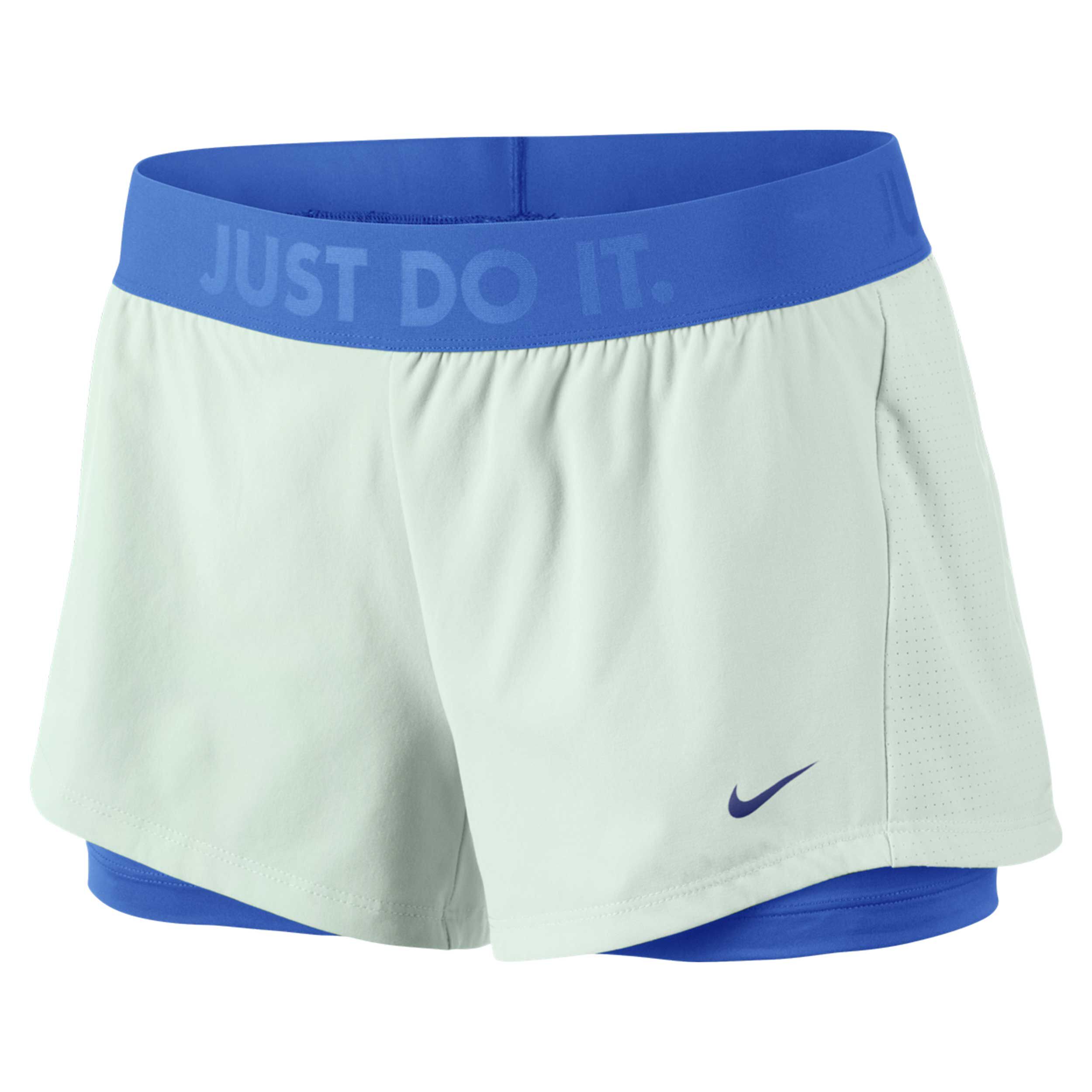 nike 2 in 1 woven shorts ladies
