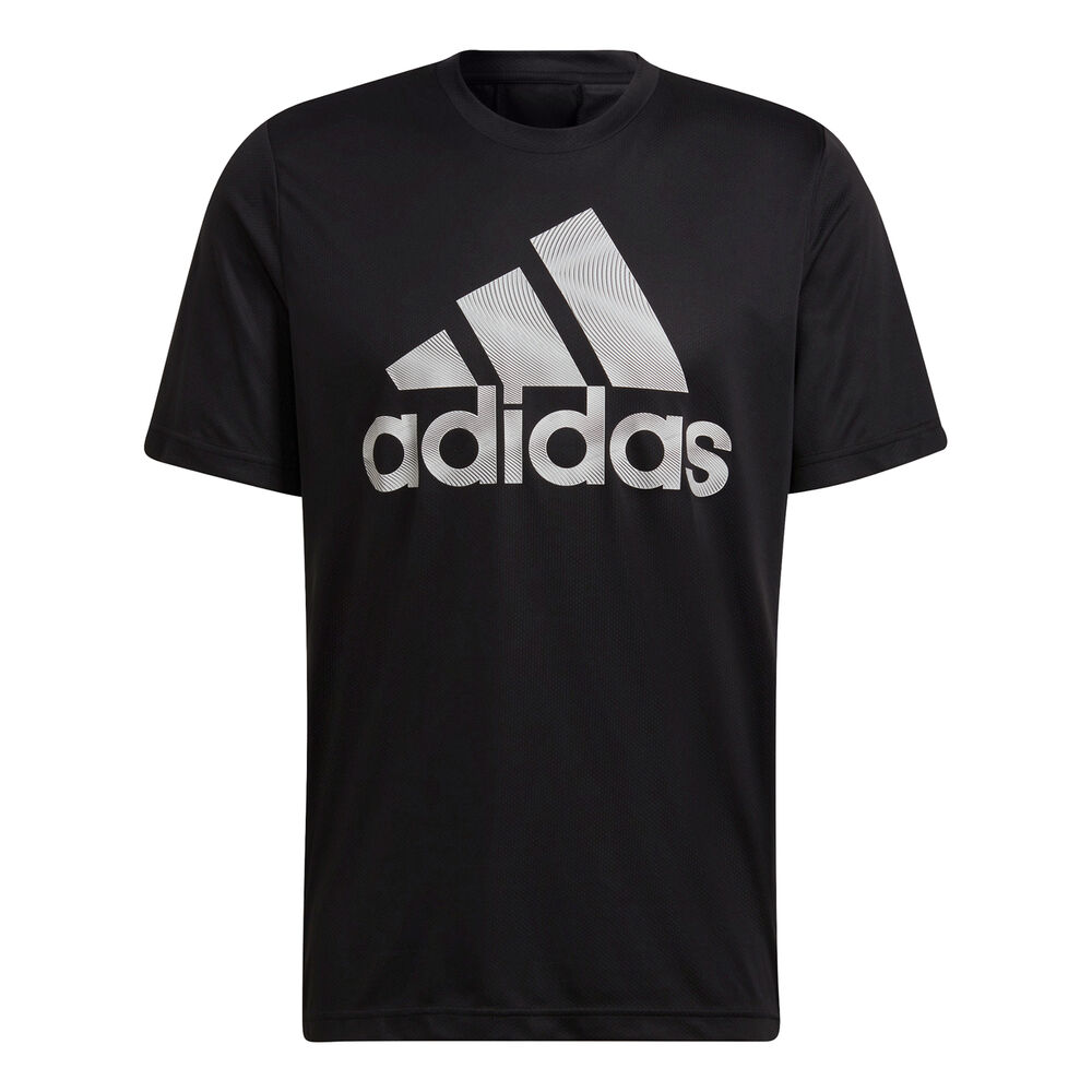 adidas Season T-Shirt Herren in schwarz