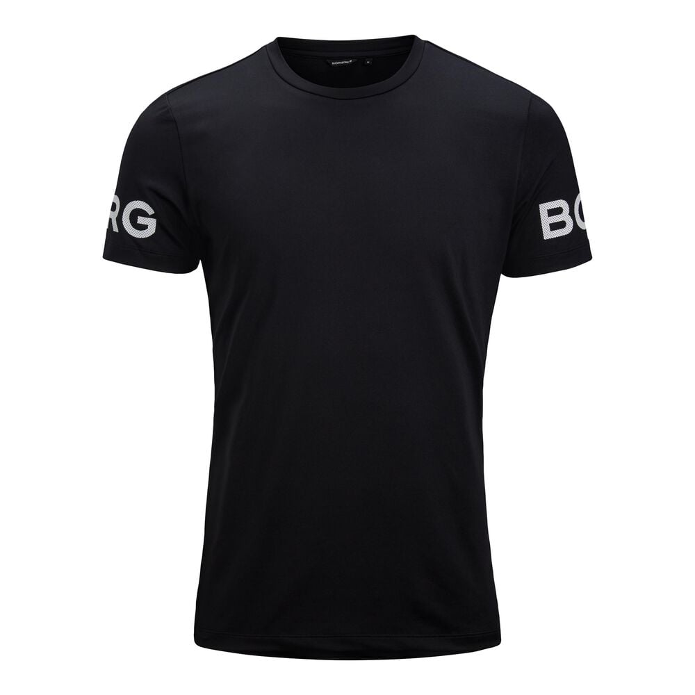 Björn Borg T-Shirt Herren in schwarz