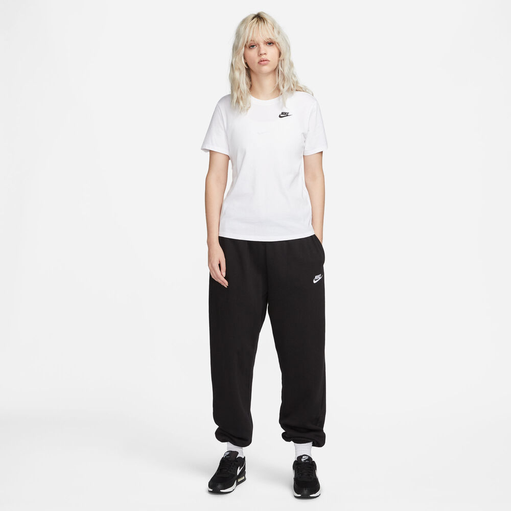 Nike New Sportswear Club T-Shirt Damen in weiß, Größe: L