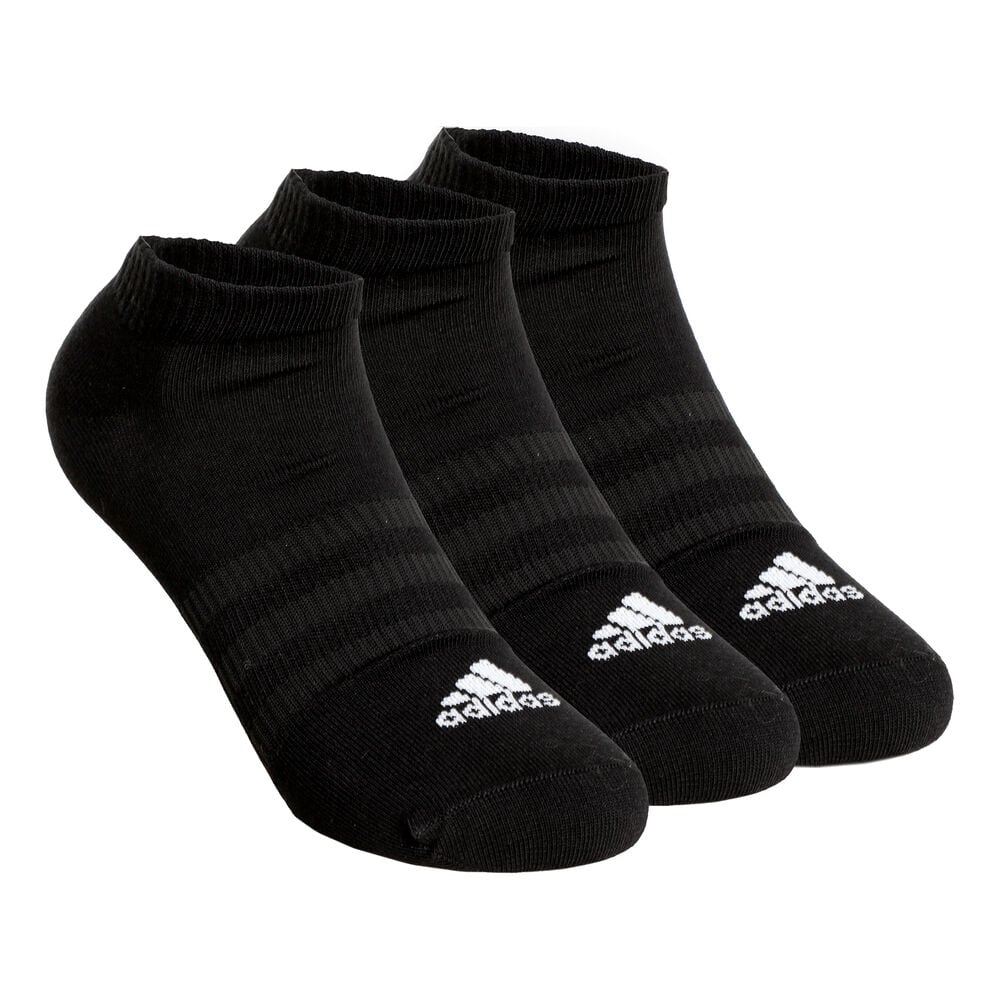 adidas Sportswear Low Sportsocken 3er Pack in schwarz, Größe: 43-45