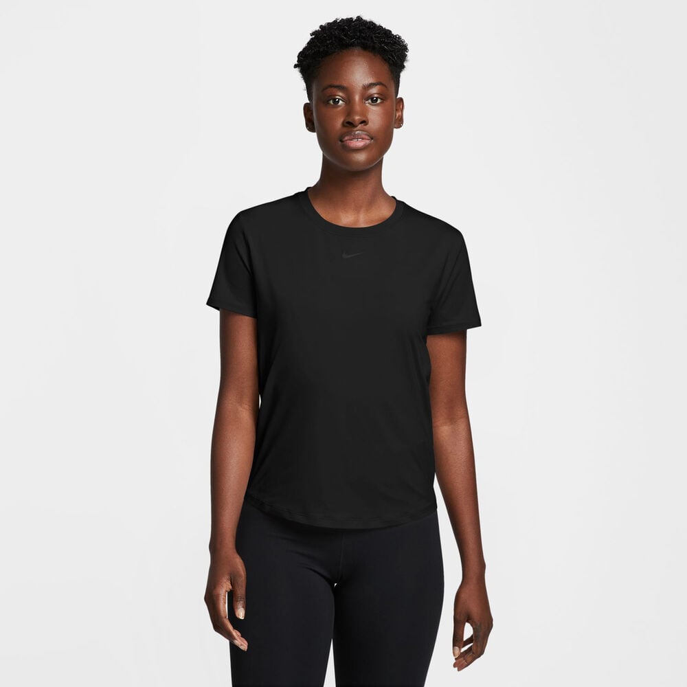 Nike One Classic Dri-Fit T-Shirt Damen in schwarz