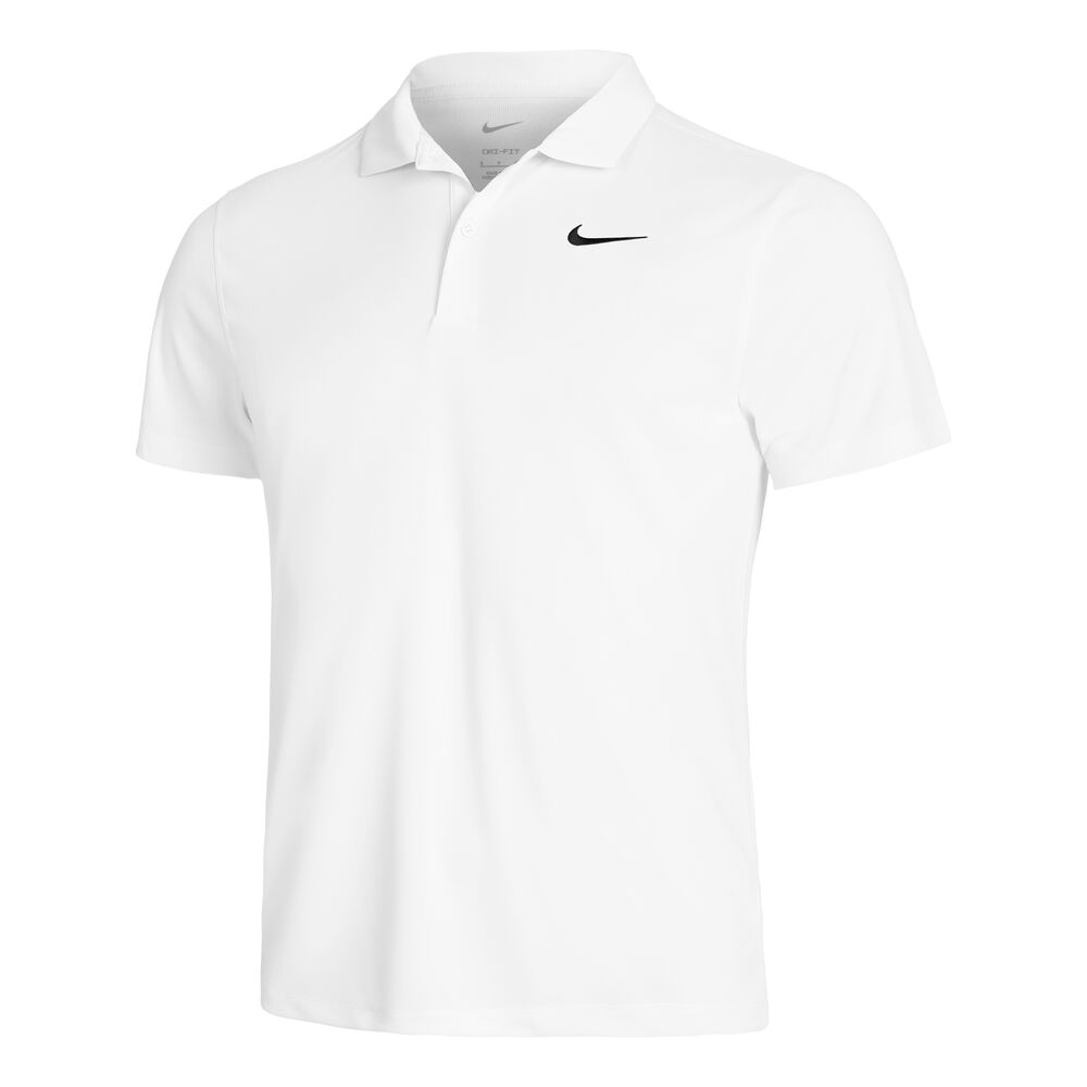 Nike Dri-Fit Solid Polo Herren in weiß, Größe: XXL