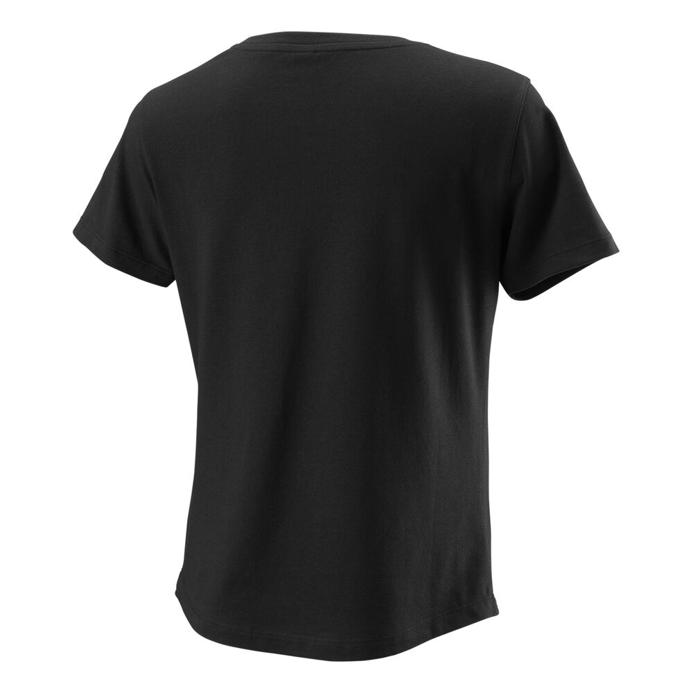 Wilson Night Skyline Tech T-Shirt Damen in schwarz