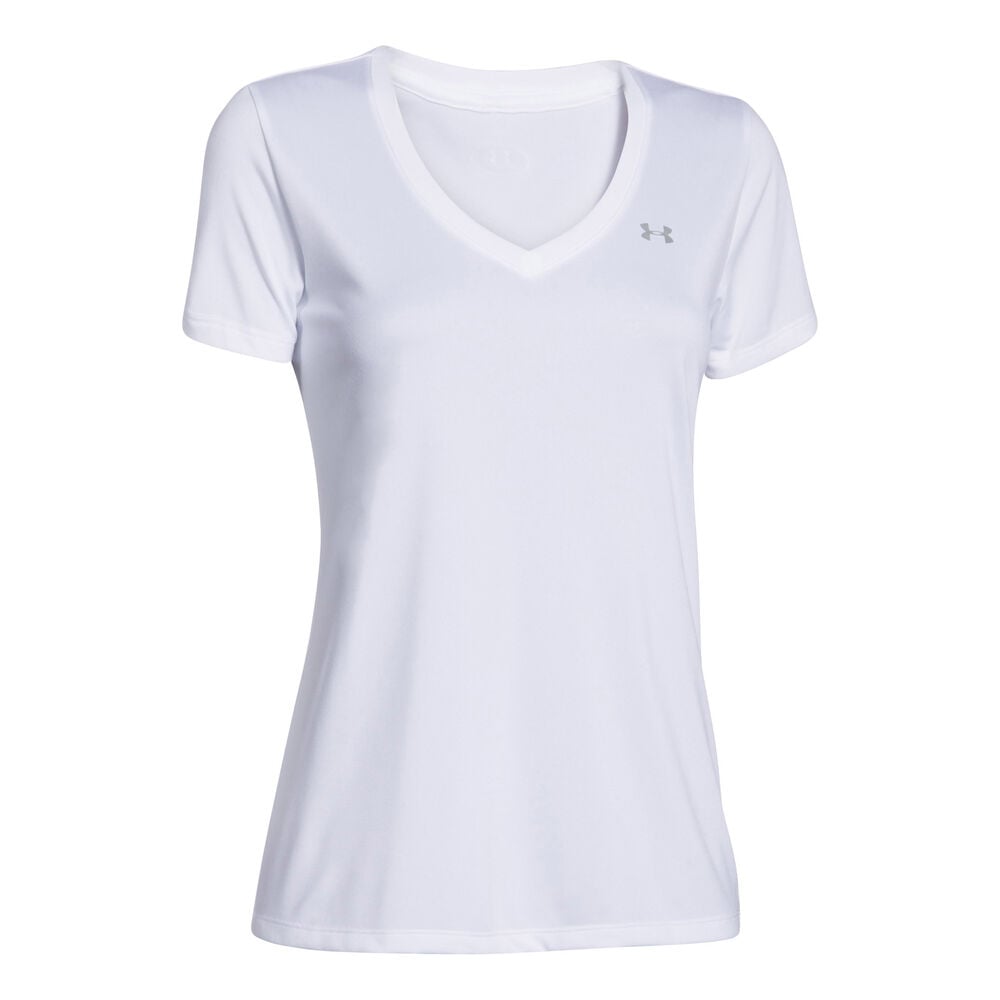 Under Armour Tech Solid T-Shirt Damen in weiß