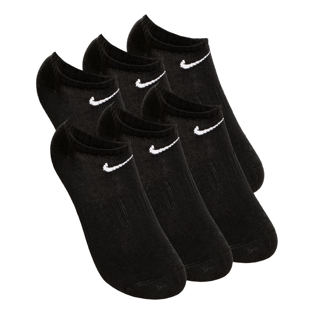 Nike Everyday Lightweight Tennissocken 6er Pack in schwarz, Größe: 42-46