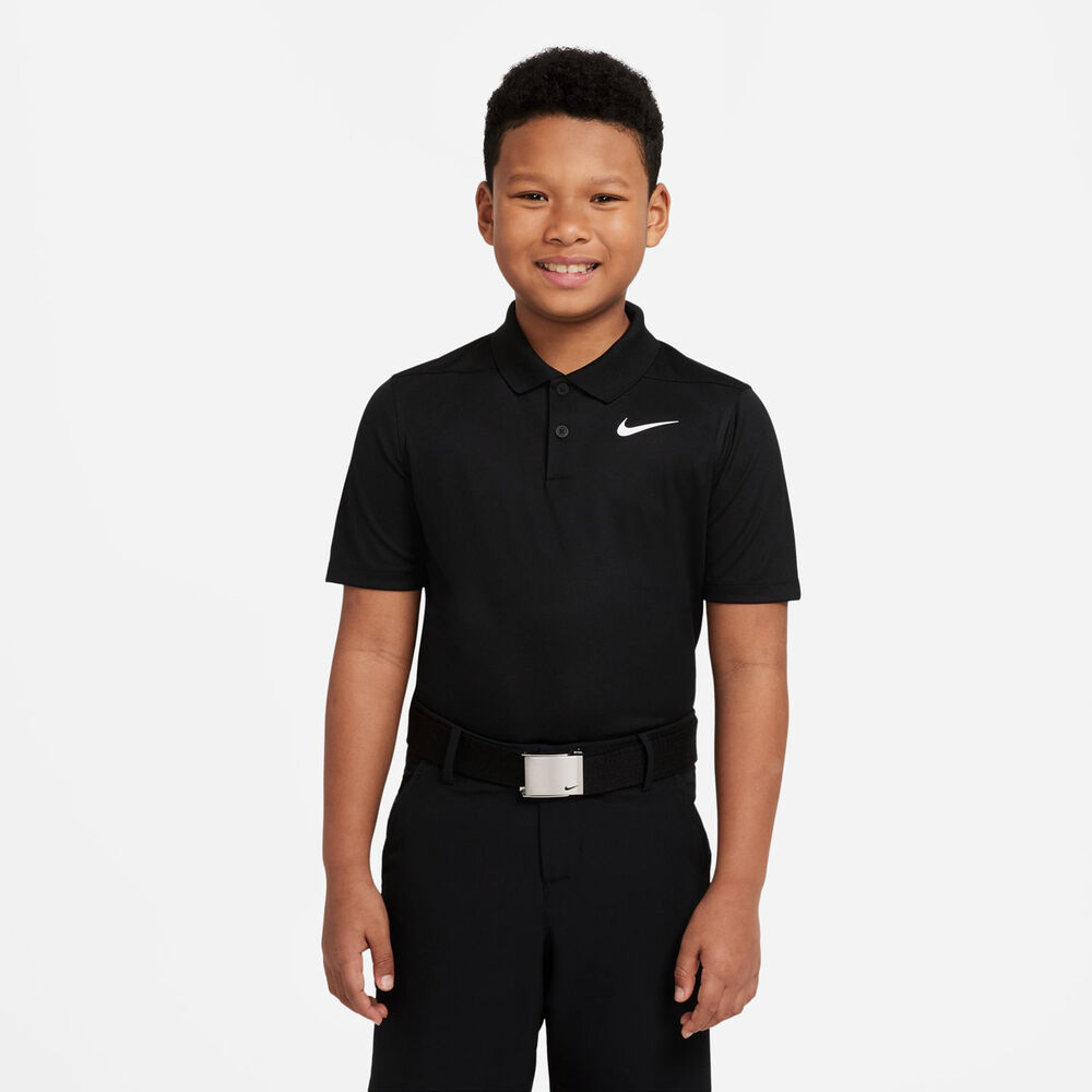 Nike Dri-Fit Victory Polo Jungen in schwarz, Größe: XL