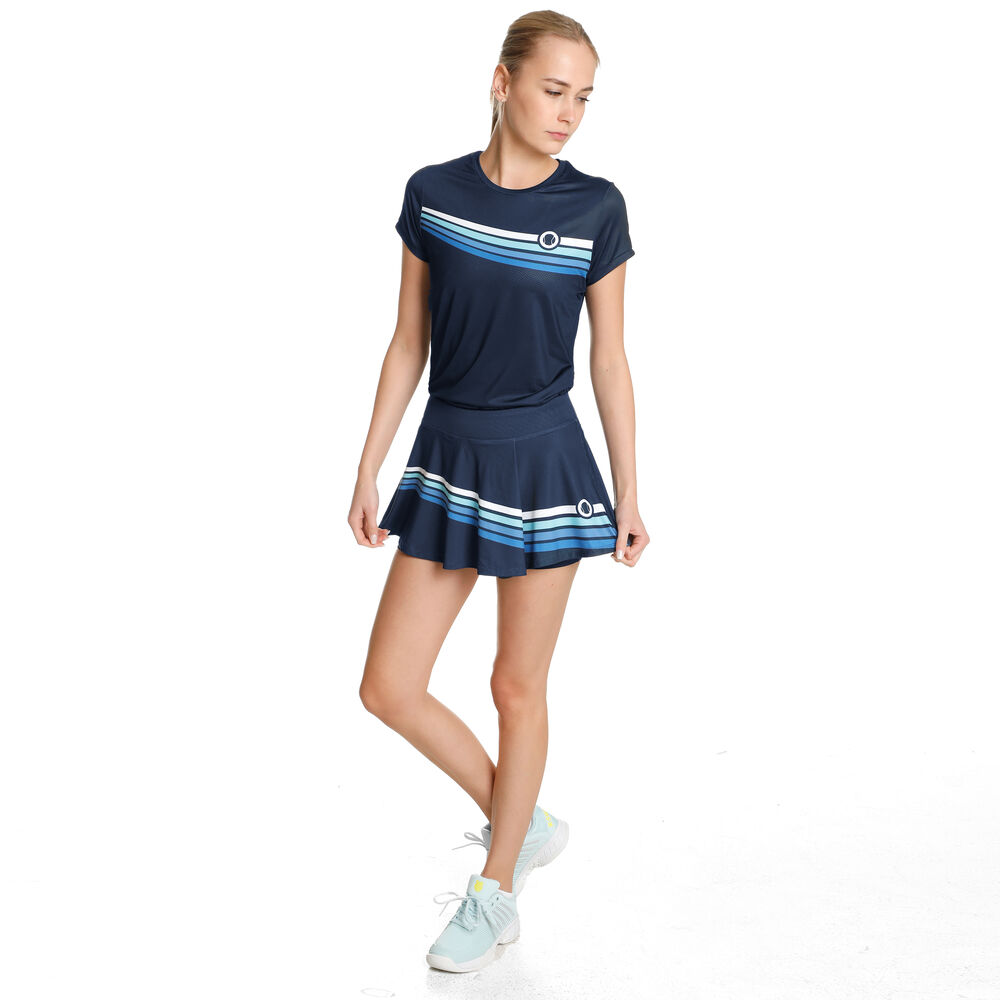 Tennis-Point T-Shirt Damen in dunkelblau