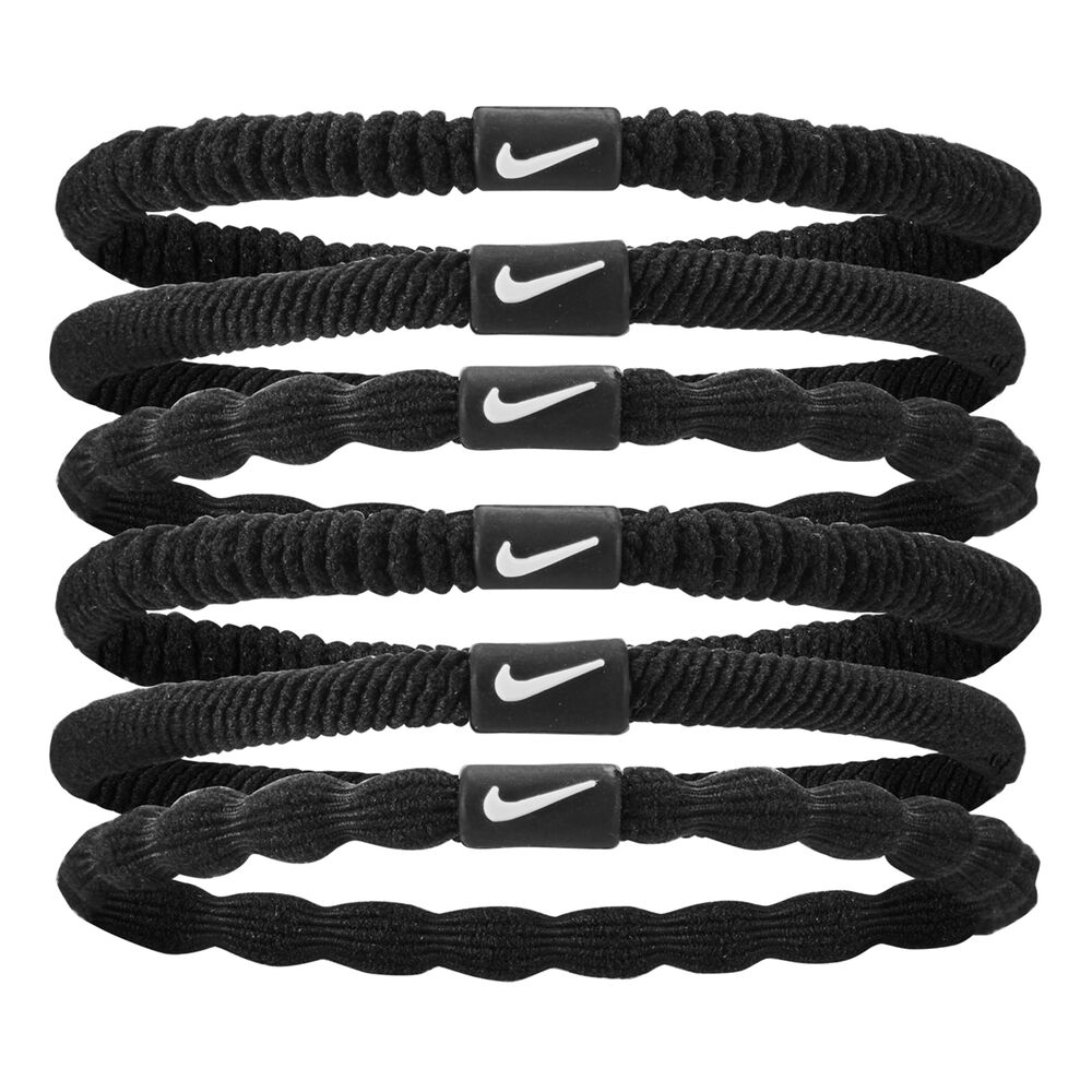 Nike Flex Haarband 6er Pack Damen in schwarz, Größe: