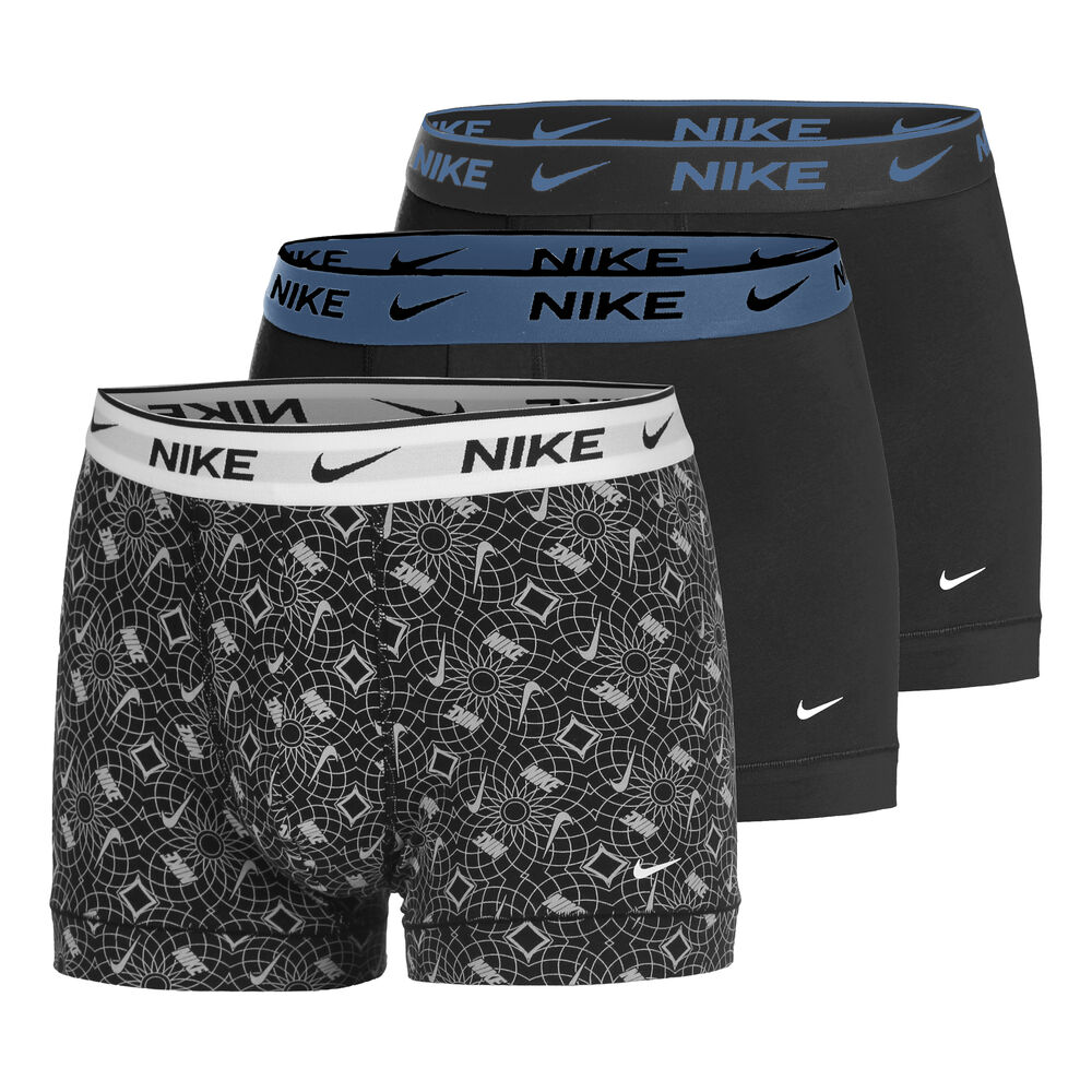 Nike Everyday Cotton Sretch Boxer Short 3er Pack Herren in mehrfarbig