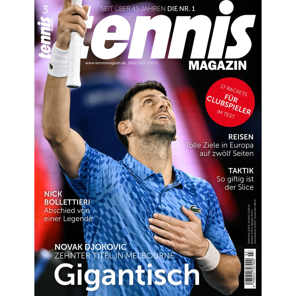 Tennis Magazin März 2023 Zeitschrift