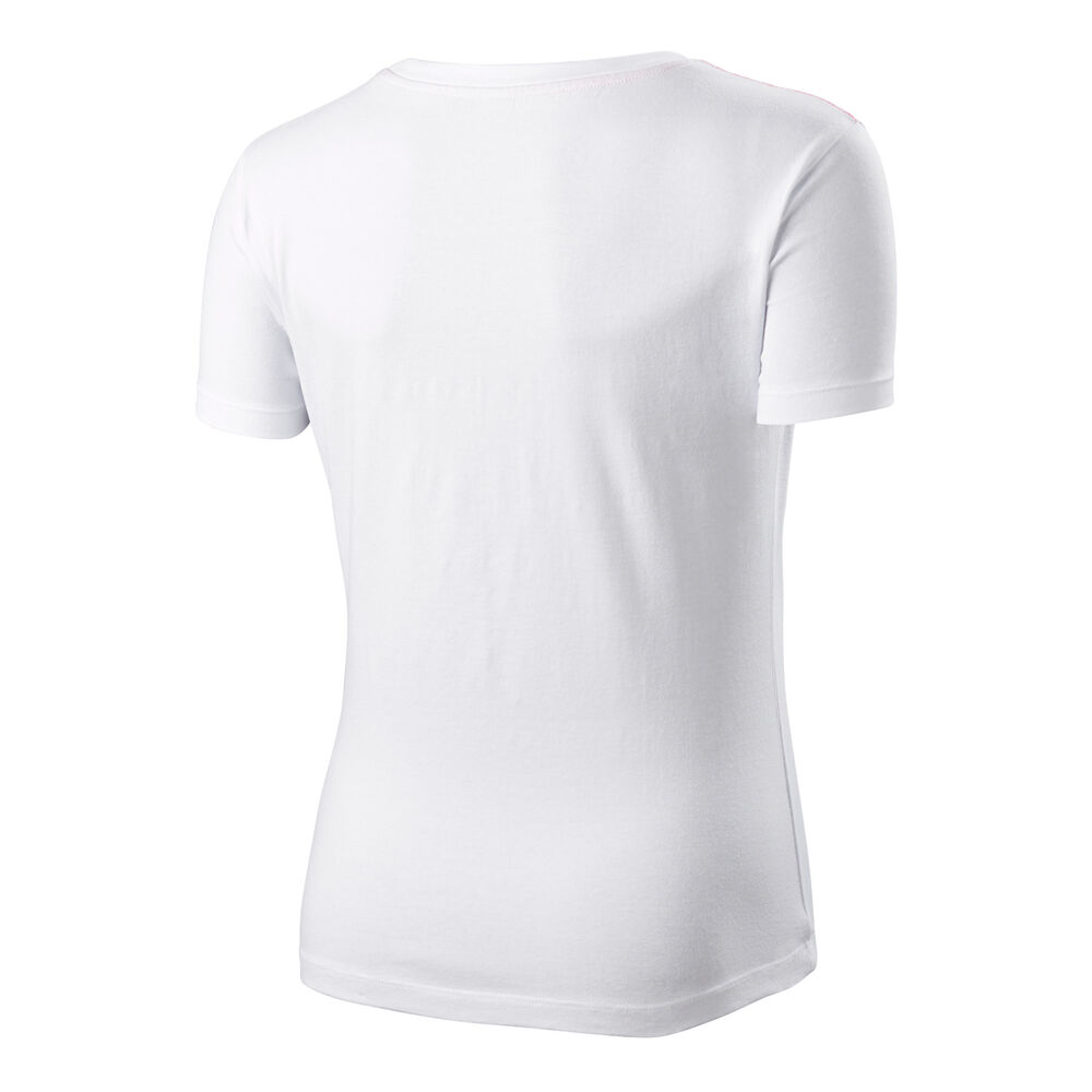 Wilson Britto Logo T-Shirt Damen in weiß