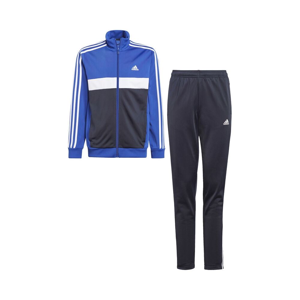 adidas 3-Stripes Tiberio Trainingsanzug Jungen in blau, Größe: 152