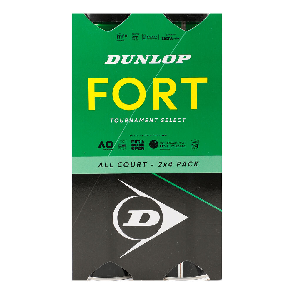 Dunlop Fort All Court 2x 4er Dose
