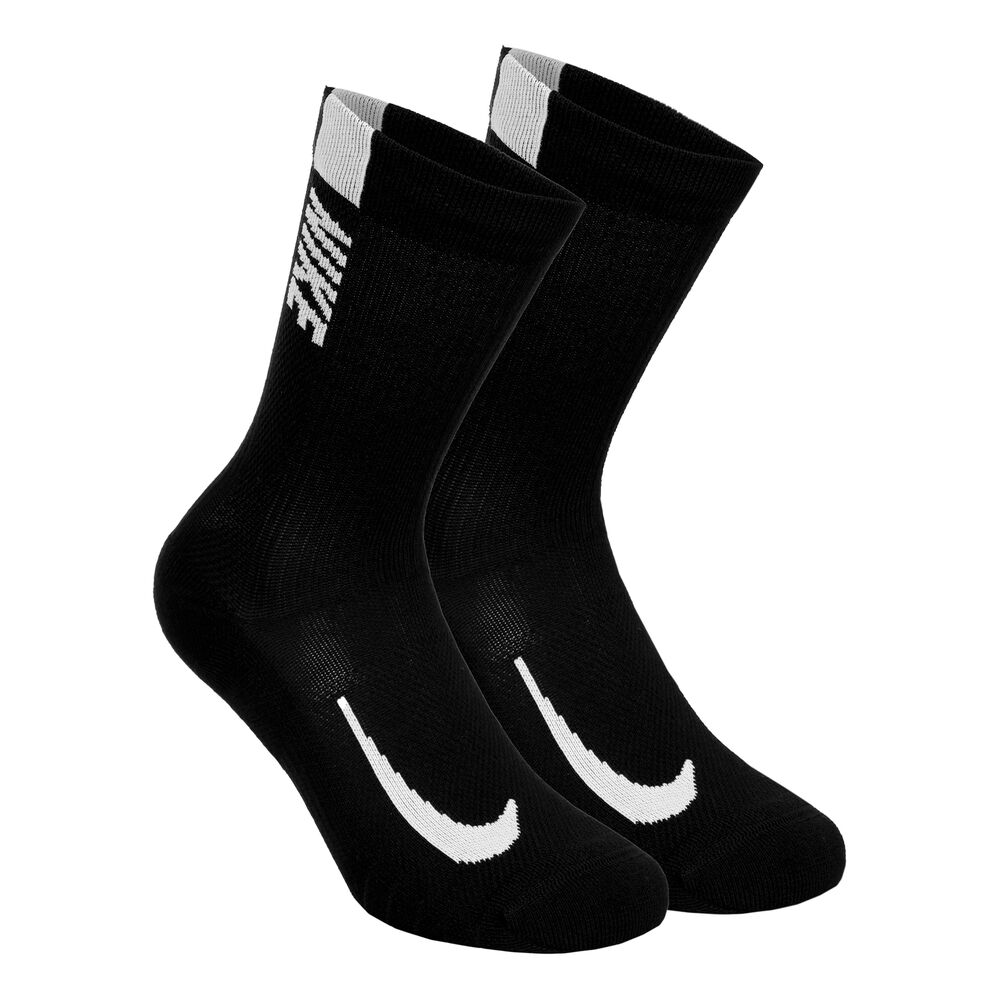 Nike Multiplier Crew Sportsocken 2er Pack in schwarz, Größe: 42-46