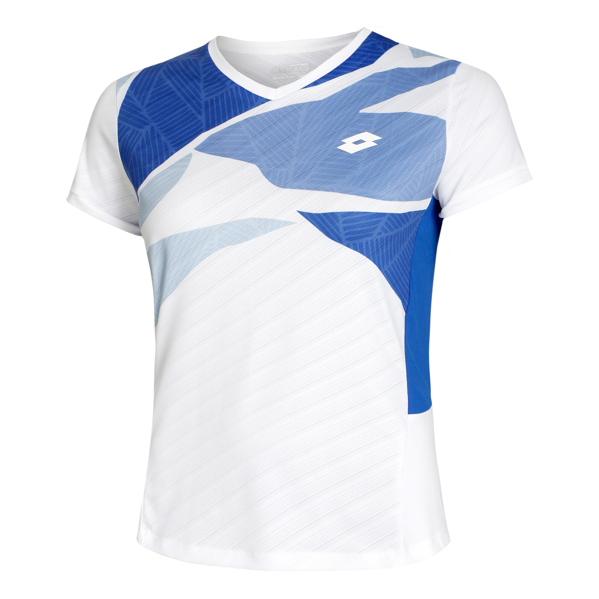 Lotto Tech 1 D2 Tennis Blau T-Shirt online Point | Weiß, DE kaufen Damen
