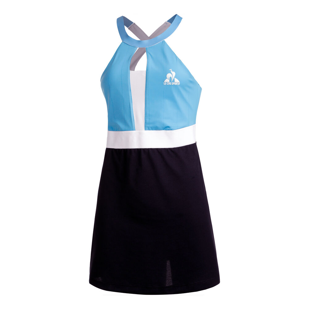 Le Coq Sportif Pro Robe 23 N°1 Kleid Damen in dunkelblau, Größe: XL