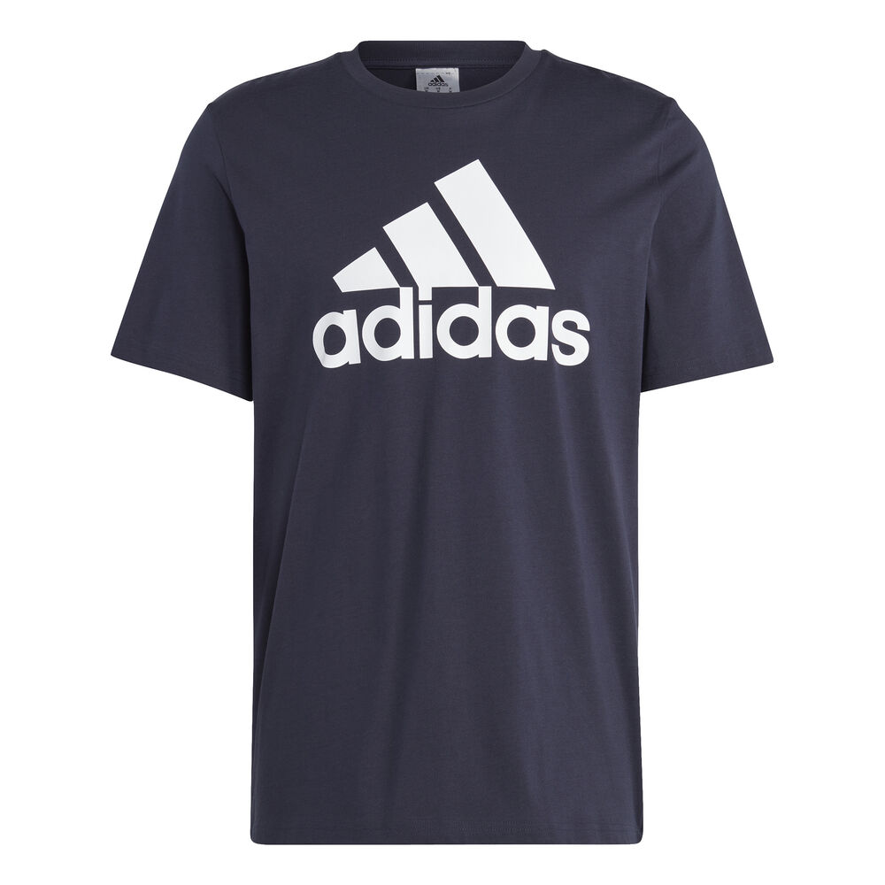 adidas Big Logo T-Shirt Herren in schwarz, Größe: L