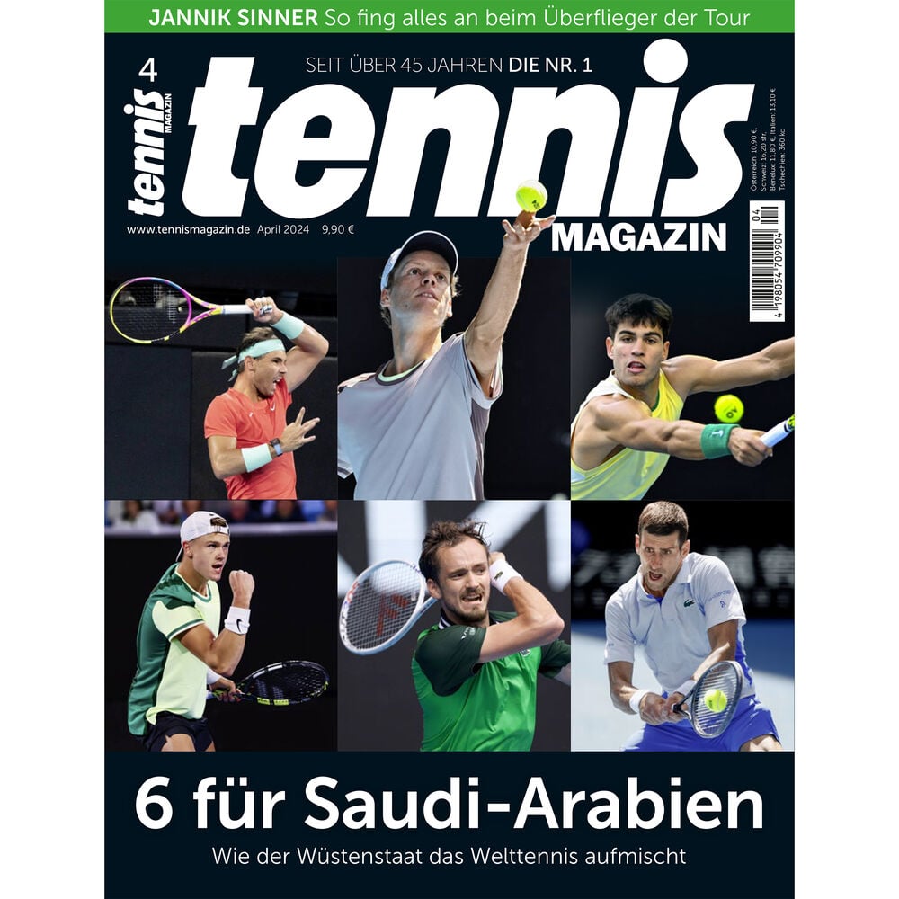 Tennis Magazin April 2024 Zeitschrift