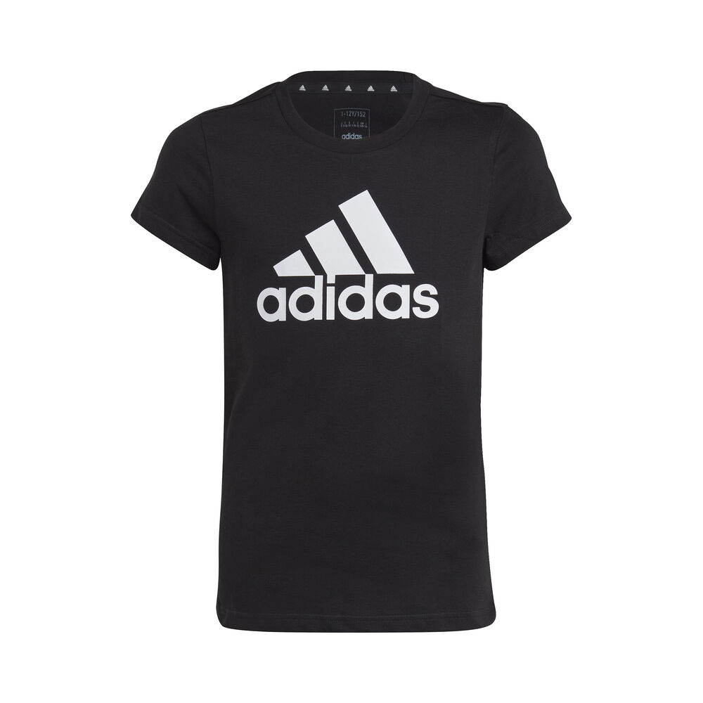 adidas Essentials Big Logo T-Shirt Mädchen in schwarz