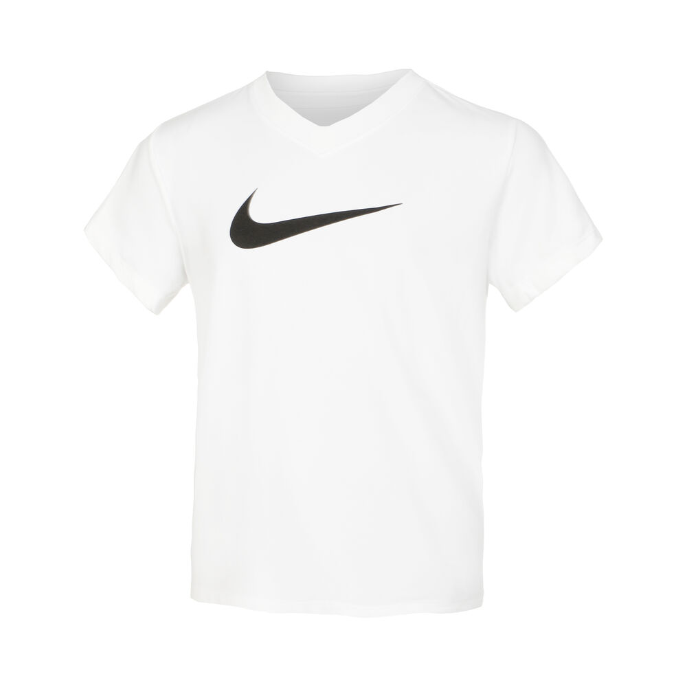 Nike Dri-Fit T-Shirt Kinder in weiß, Größe: XL