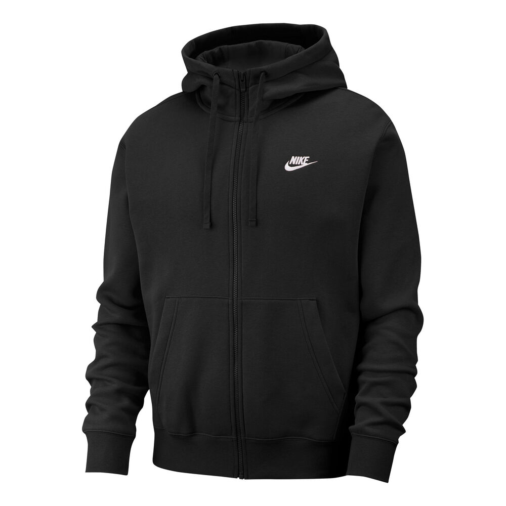 Nike Sportswear Club Sweatjacke Herren in schwarz, Größe: L