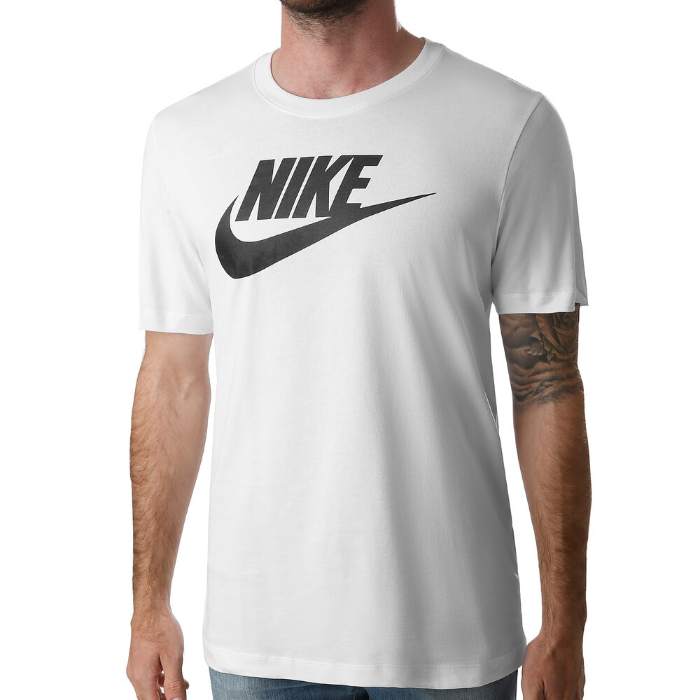 Nike Sportswear T-Shirt Herren in weiß, Größe: M