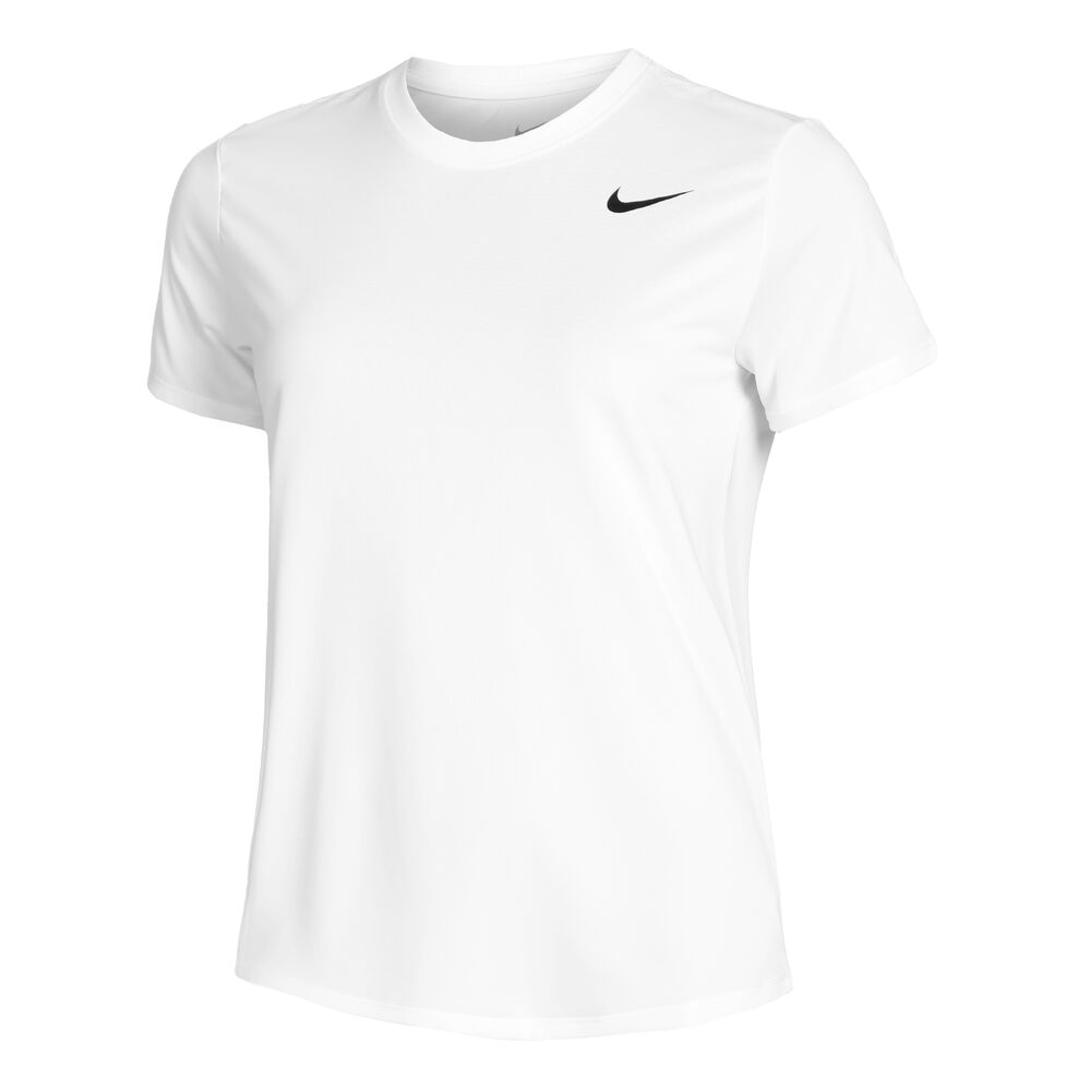 Nike Dri-Fit Regular T-Shirt Damen in weiß