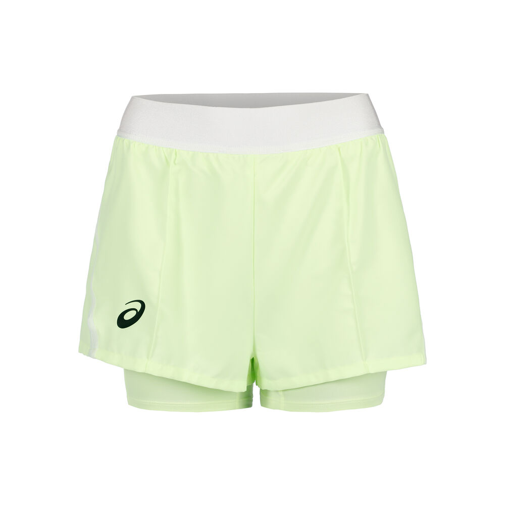 ASICS Match Shorts Damen in gelb, Größe: M