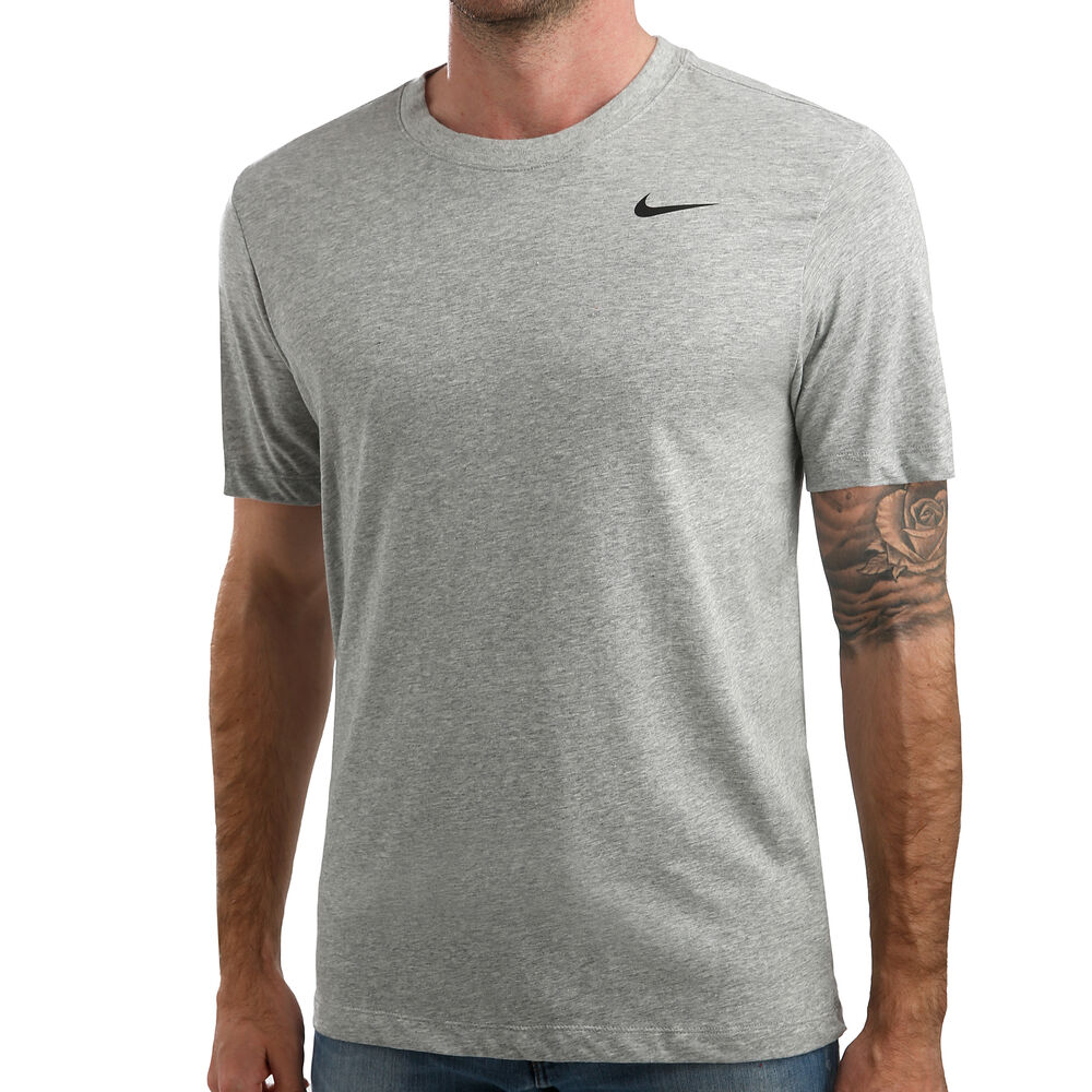 Nike Dri-Fit T-Shirt Herren in hellgrau, Größe: XL