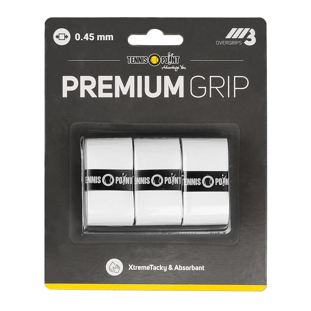 Tennis-Point Premium Grip 3er Pack