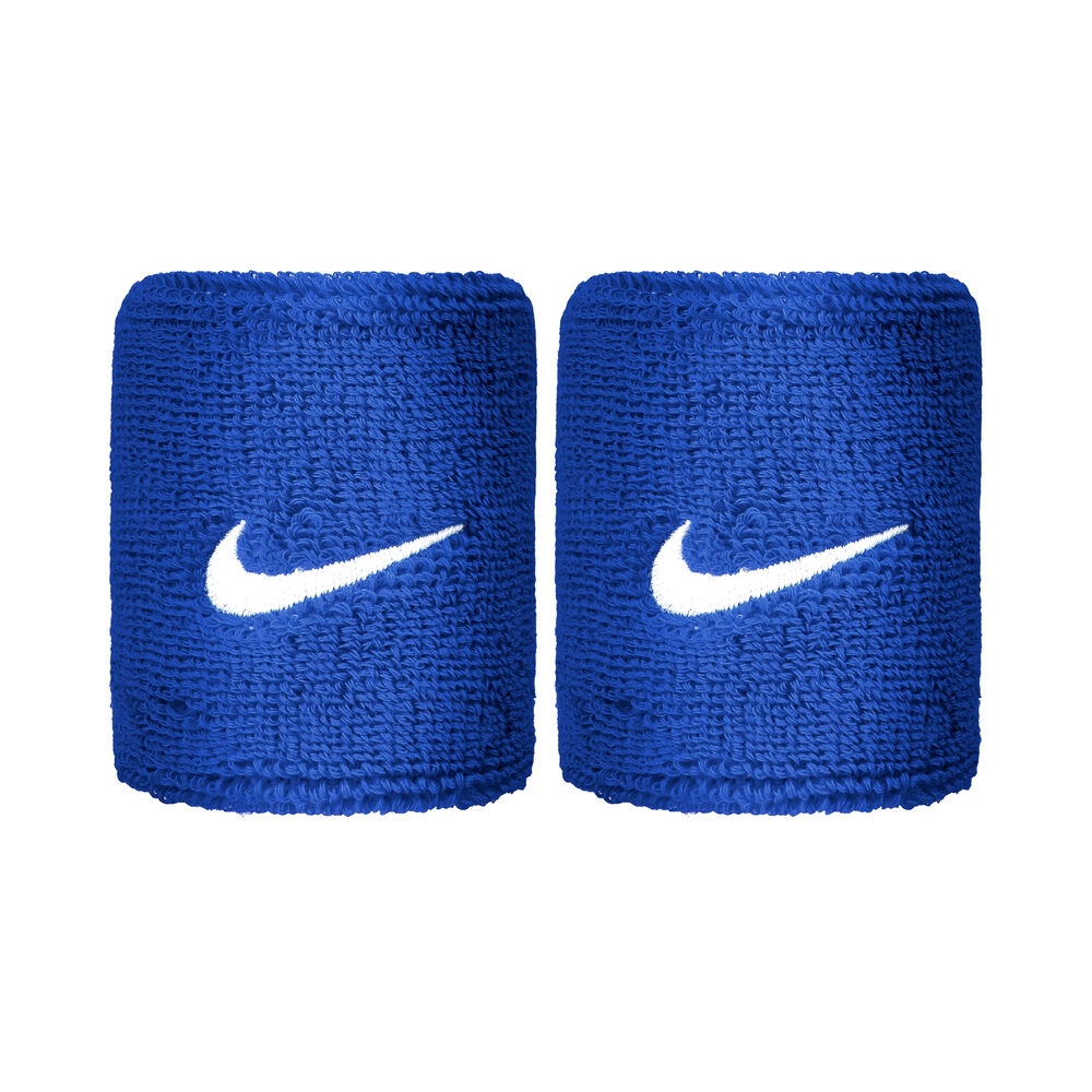 Nike Swoosh Schweißband 2er Pack in blau, Größe: