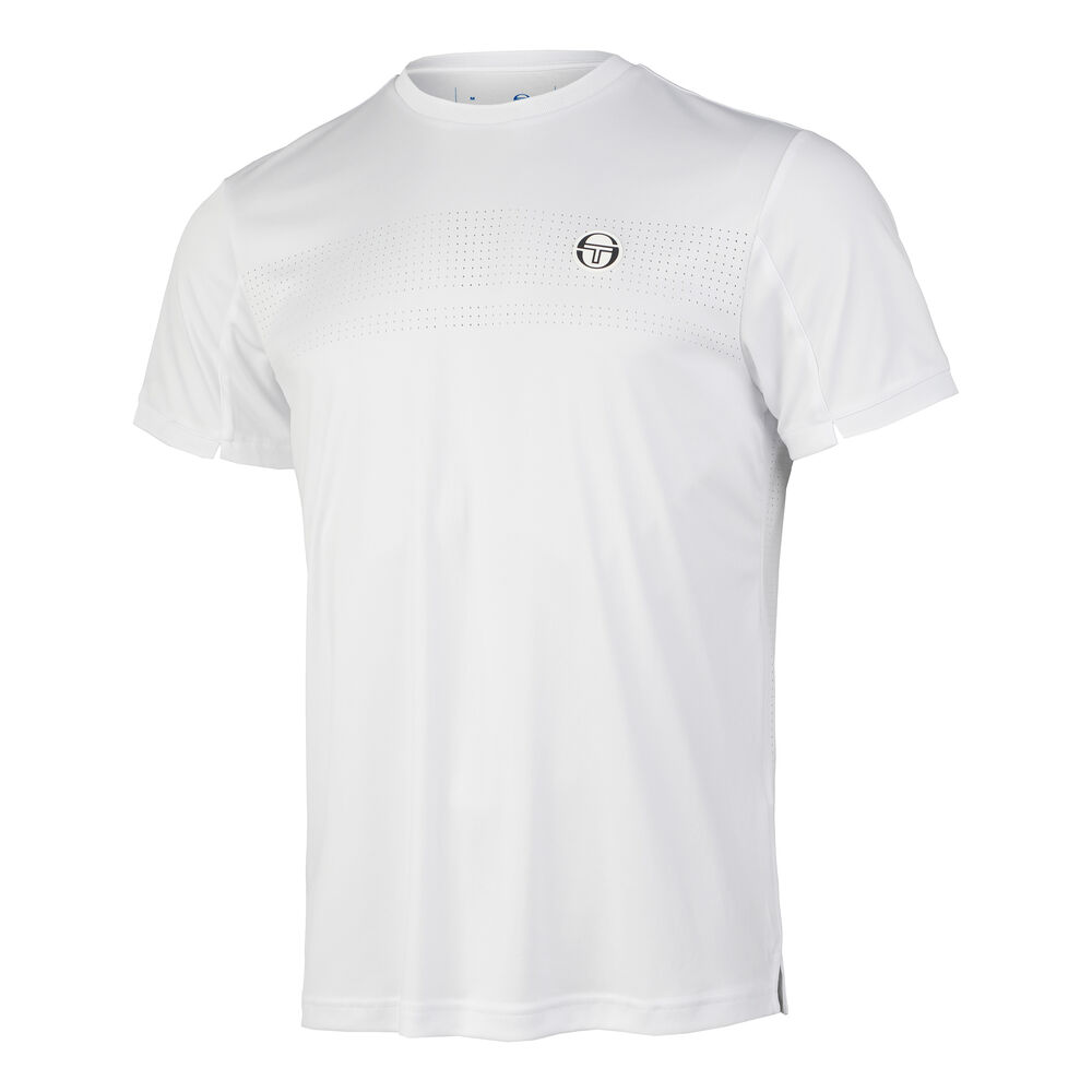 Sergio Tacchini Young Line T-Shirt Herren in weiß, Größe: XXL