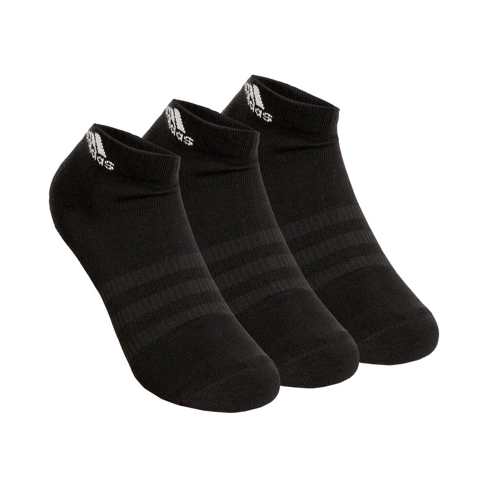 adidas Crew Sportswear Ankle Sportsocken 3er Pack in schwarz, Größe: 49-51