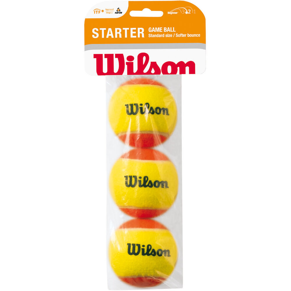 Wilson Starter Balls (Stage 2) 3er Beutel