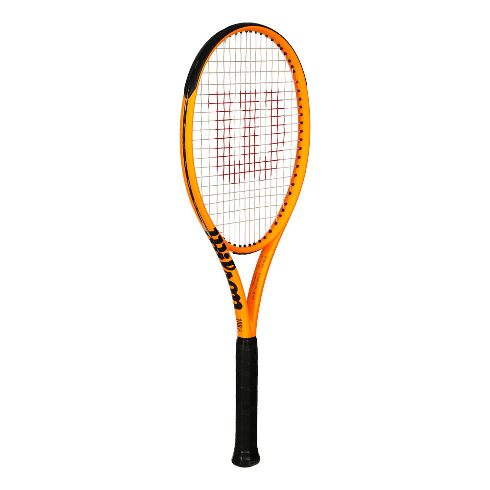 Wilson Burn 100 V5 Bright Neon Orange Turnierschläger (2023) - Größe L4