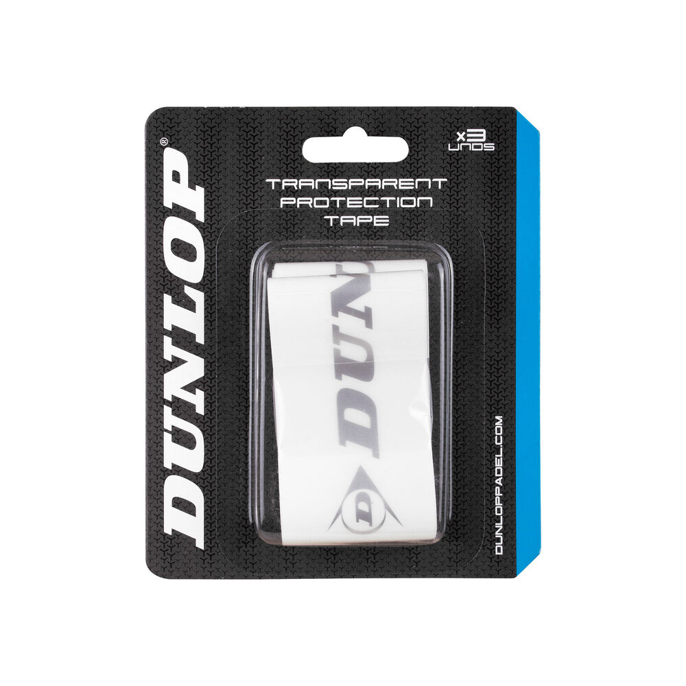 Dunlop Padel Transparent Pro Tape Rahmenschutzband - Größe L