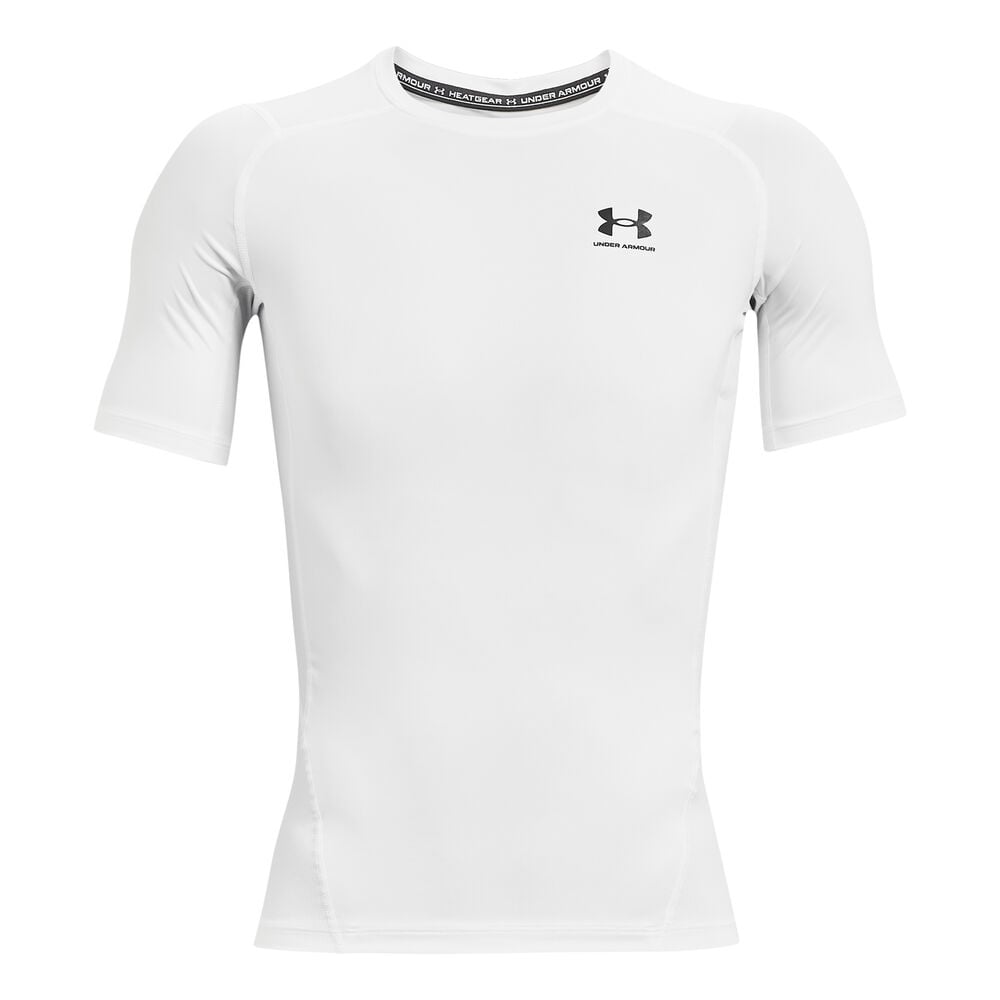 Under Armour Heatgear Comp T-Shirt Herren in weiß, Größe: S