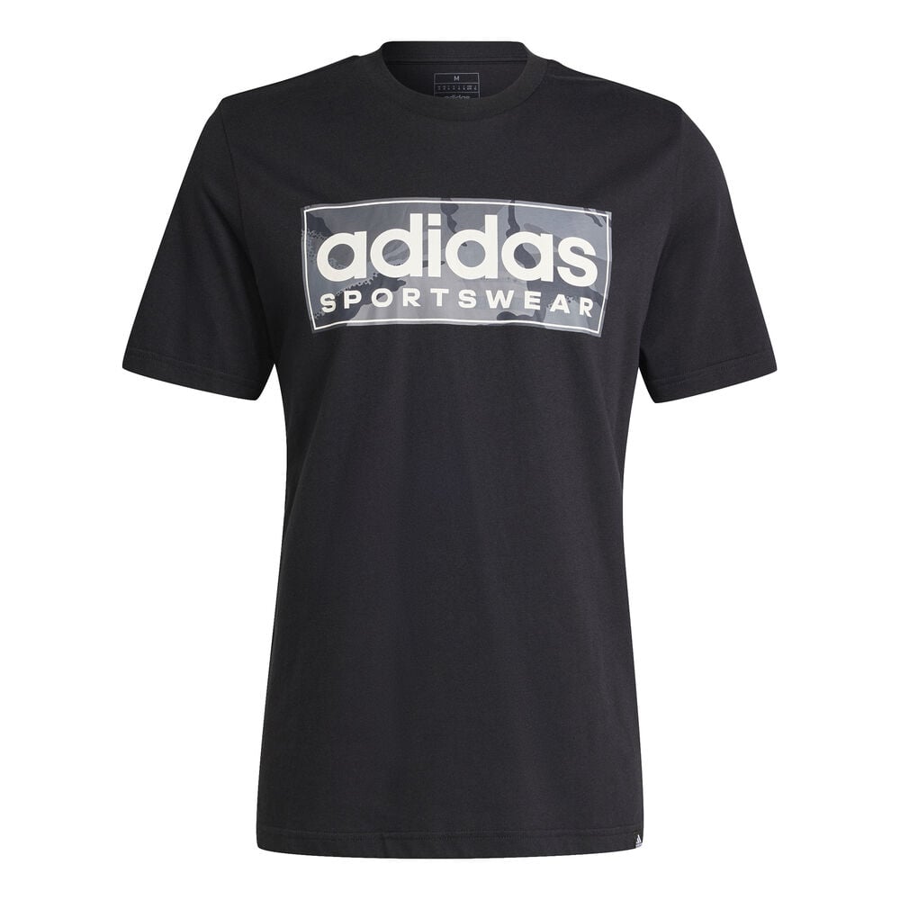 adidas Camo Graphic 2 T-Shirt Herren in schwarz, Größe: L