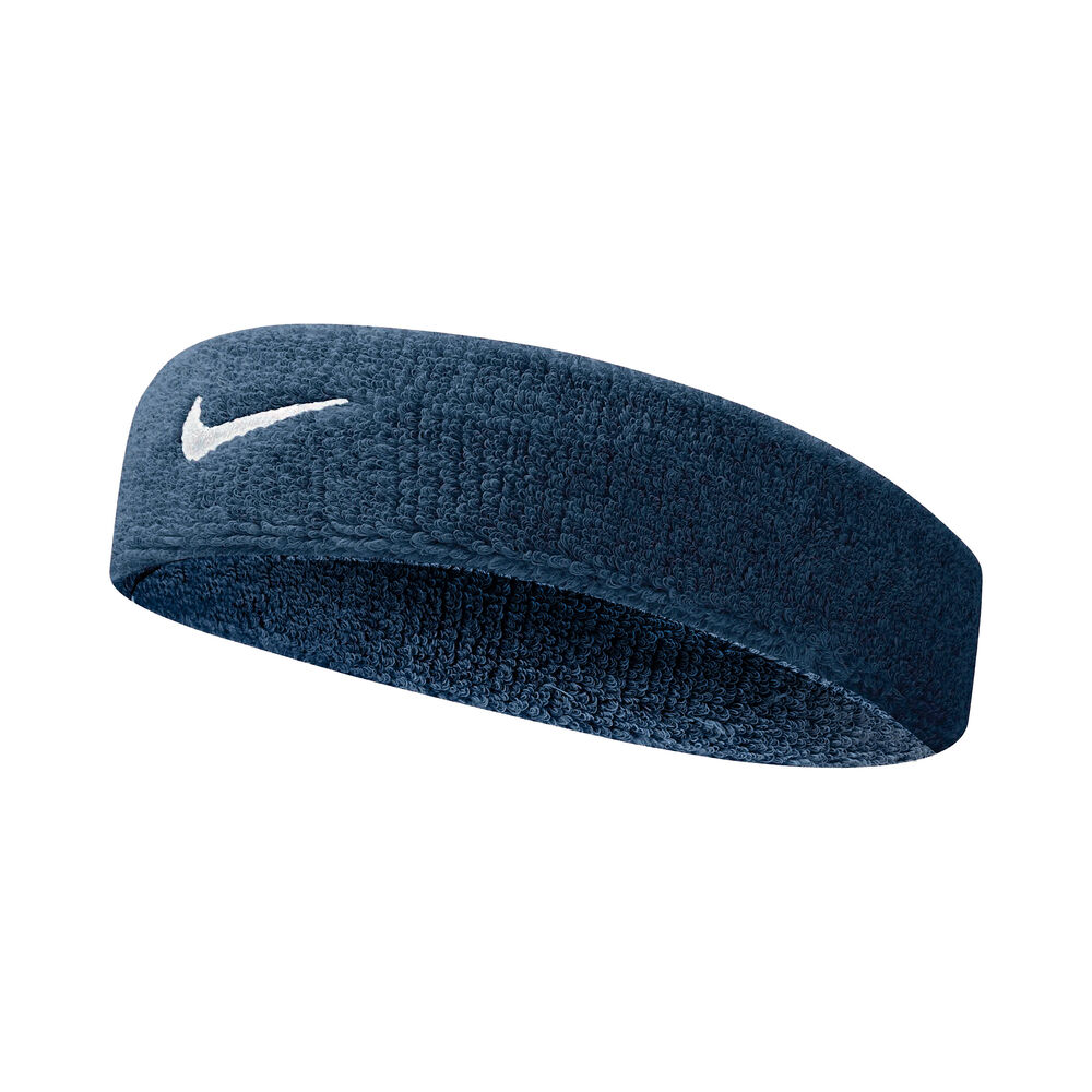Nike Swoosh Stirnband in dunkelblau, Größe:
