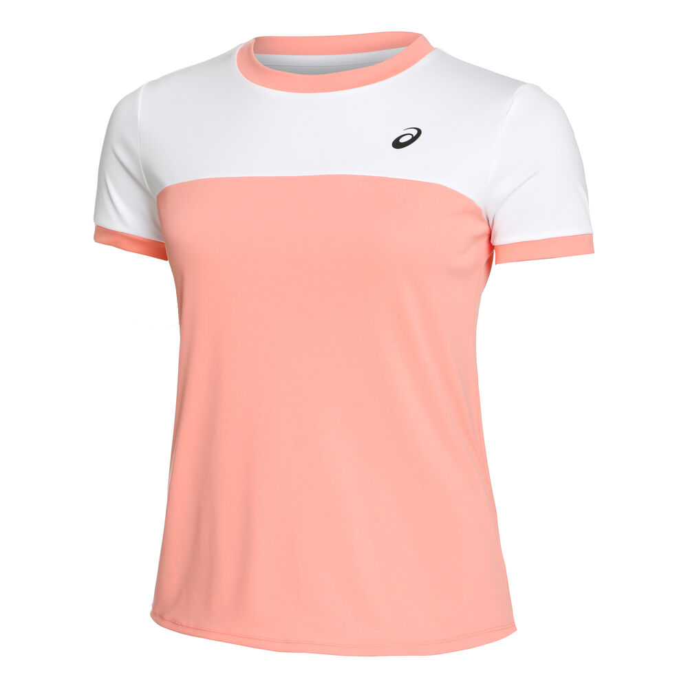 ASICS Court T-Shirt Damen in rosa, Größe: S