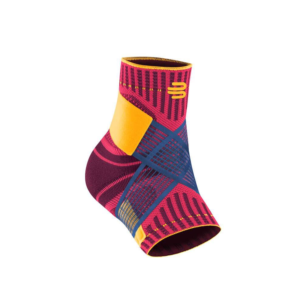 Bauerfeind Sports Ankle Support Fußgelenkbandage Rechts in berry, Größe: M