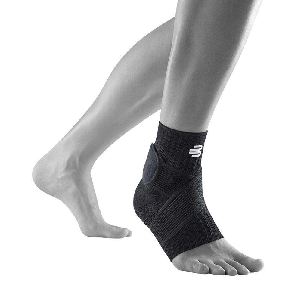 Bauerfeind Sports Ankle Support Fußgelenkbandage Links in schwarz, Größe: M