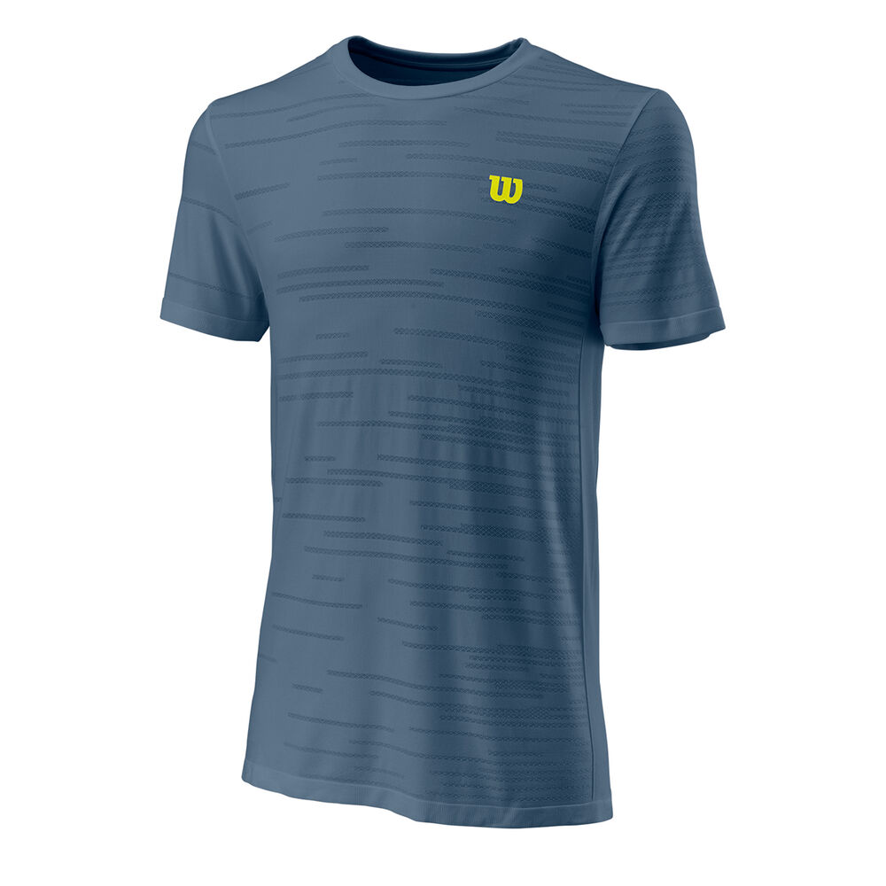Wilson Rapide Seamless II T-Shirt Herren in blau