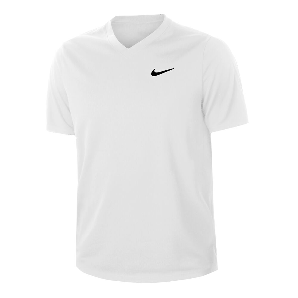 Nike Court Victory Dry T-Shirt Herren in weiß, Größe: XXL