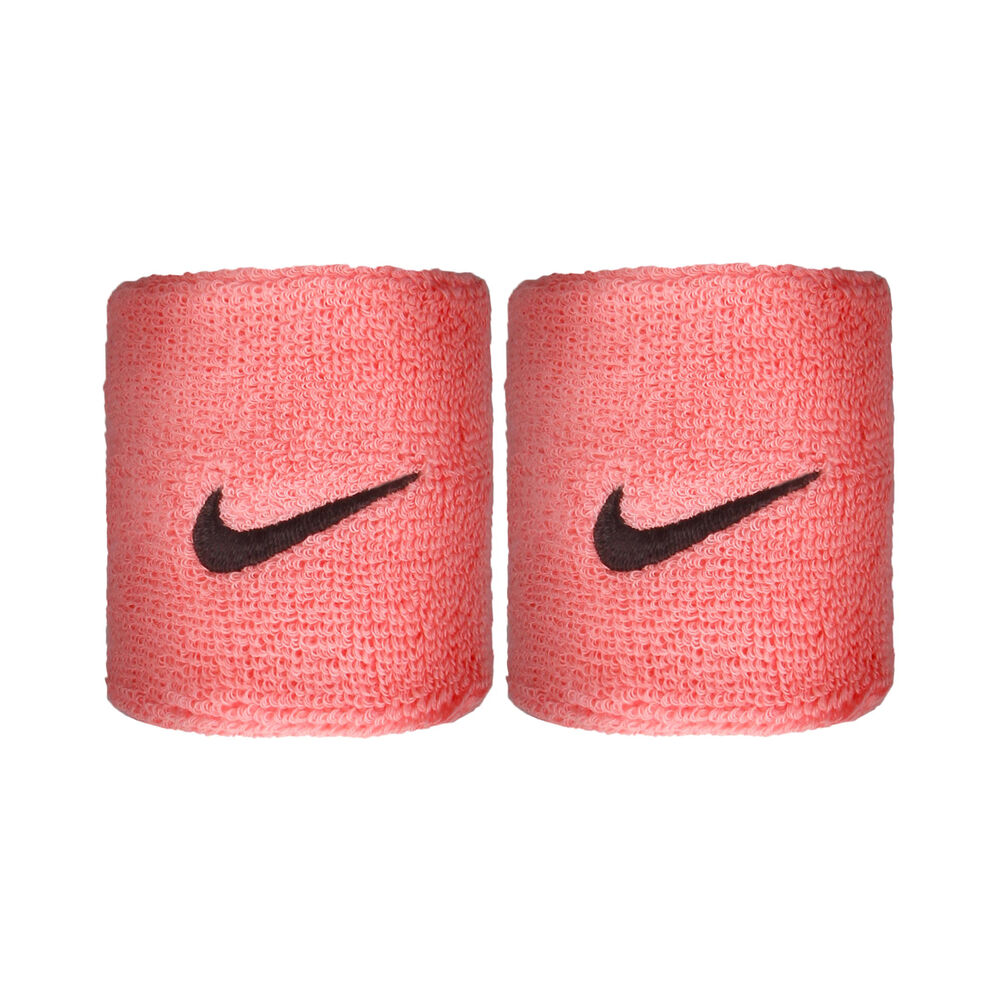 Nike Swoosh Schweißband 2er Pack in rosa, Größe: