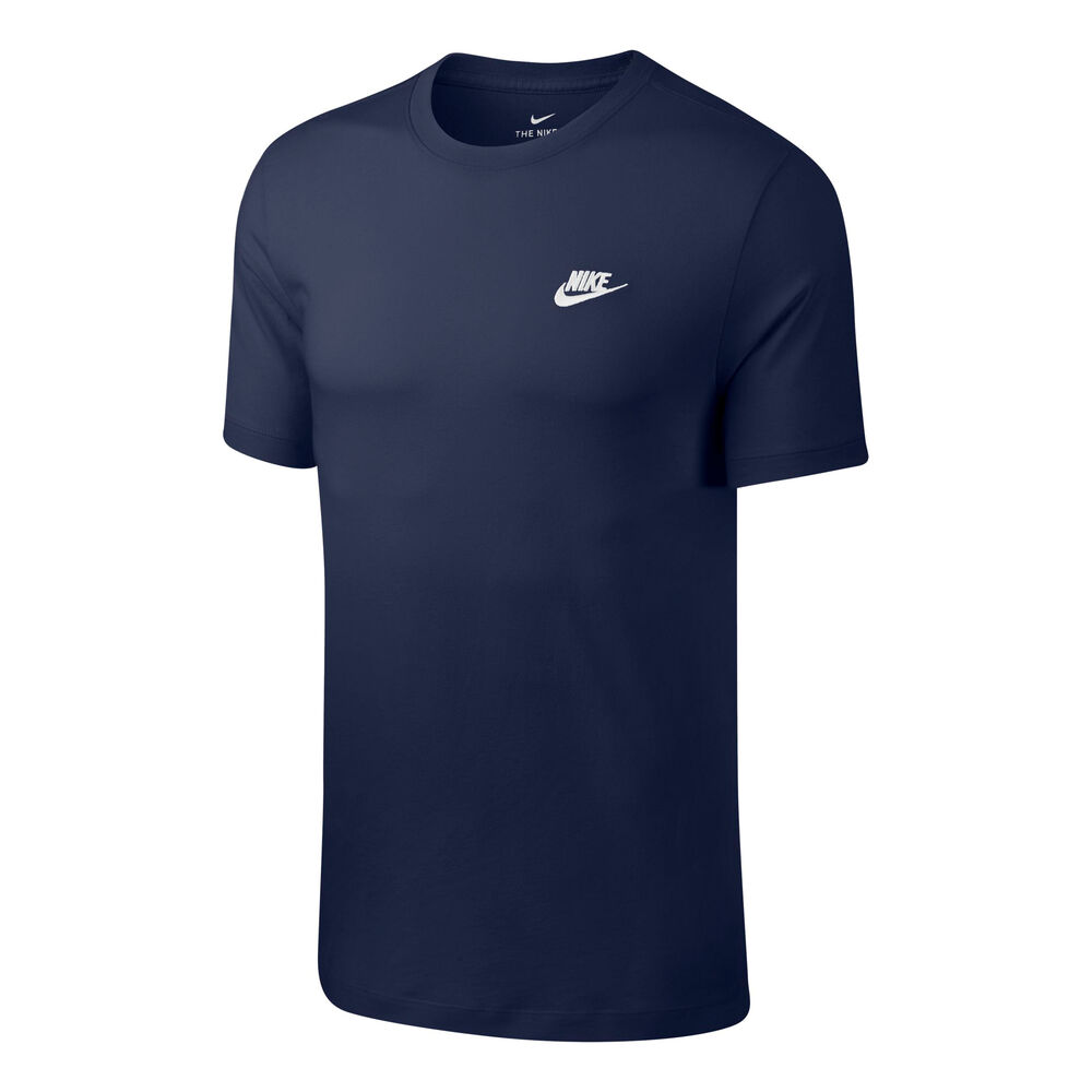 Nike Sportswear Club T-Shirt Herren in dunkelblau, Größe: L